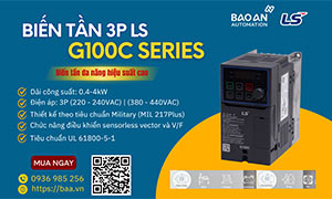 Biến tần 1 pha LS M100 series tiết kiệm chi phí, thời gian